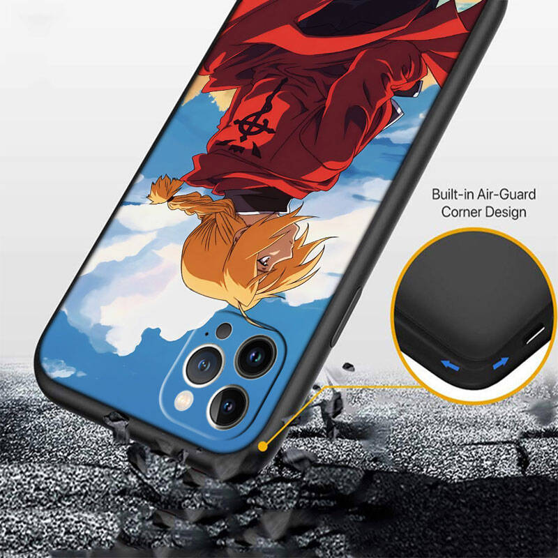 MH62 Fullmetal Alchemist Phone Shell Case for iPhone 7 8 11 12 13 14 15 16 17 16E XS Pro Max XR X SE Air