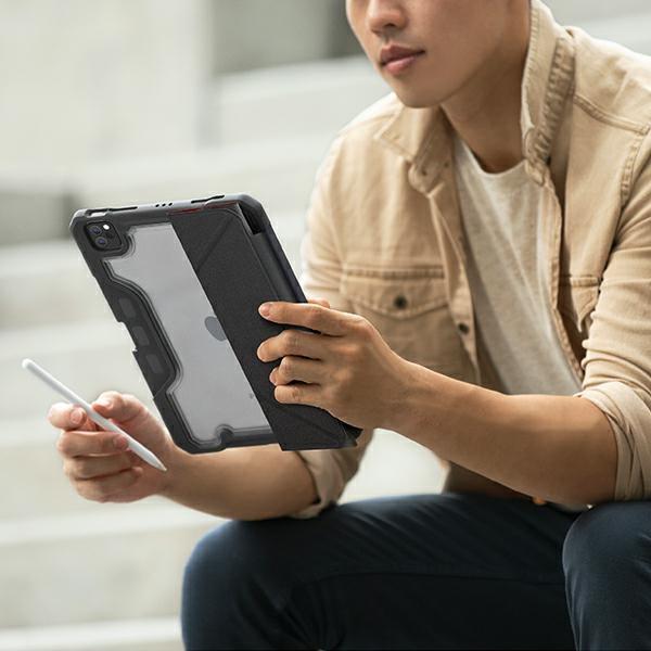 Pokrowiec Do iPad Pro 11" 2021 UNIQ Antimicrobial Czarny