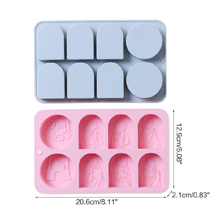 Chocolate Molds Silicone Material Baking Moulds Ramadan Theme Baking Accessories