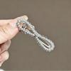 Elegant Korean Pearl Bow Hair Clip - Versatile Duckbill for Women