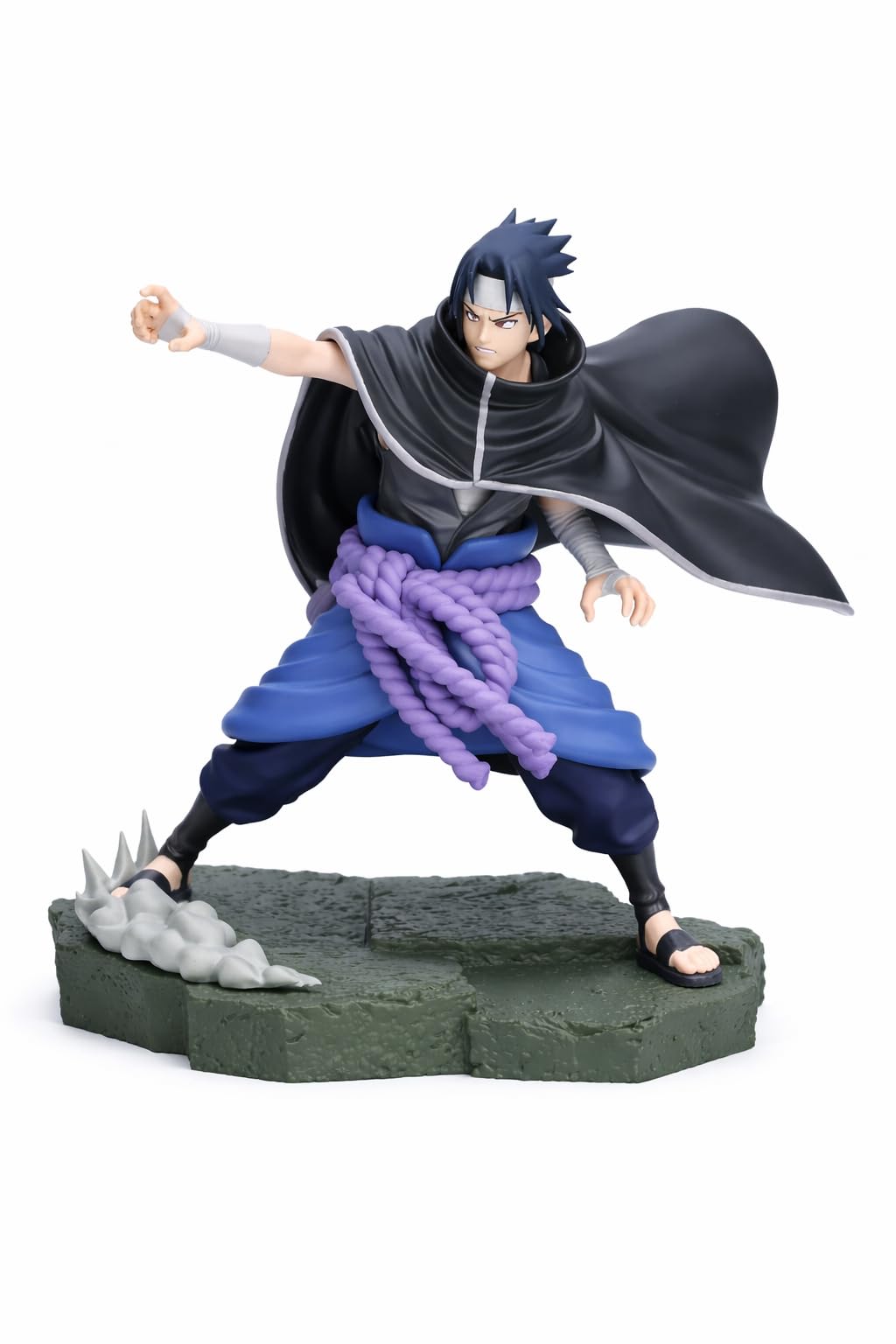 Banpresto Naruto Shippuden Uchiha Sasuke Battle Action Figure Official Licensed Pair