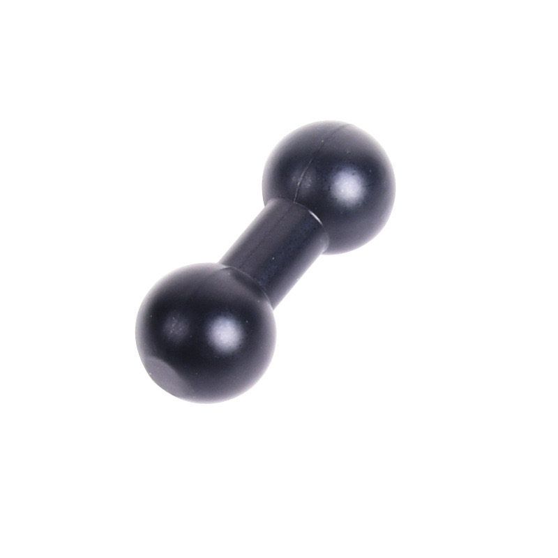 17mm Aluminum Alloy Car Mount Connector Ball Head Extension Rod Mobile Phone Navigation Car Accessories 1/4 Universal Elbow General Alloy Ball Head - 17mm Universal