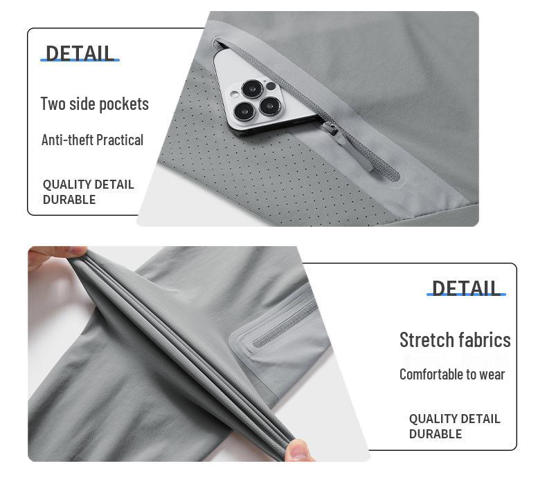 Men's Quick-Drying Breathable Windproof Ice Silk UV Protection Jacket (2026 Model)