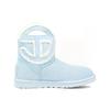 Telfar x UGG Logo Mini Stiefel Blau Unisex Sneaker 1122991-BLU