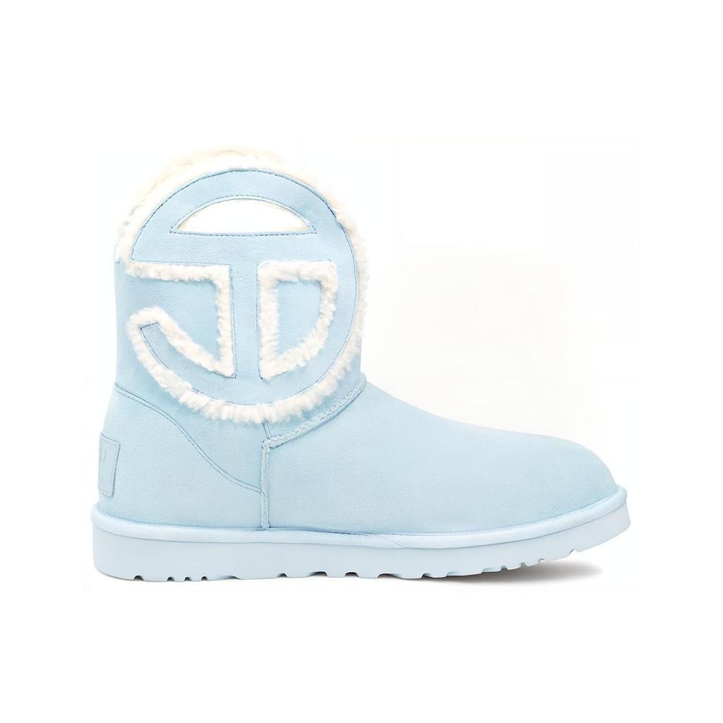 Telfar x UGG Logo Mini Stiefel Blau Unisex Sneaker 1122991-BLU