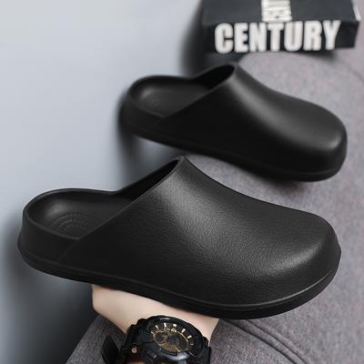 Fashion New Kitchen Men's Shoes Casual Mans Slippers Waterproof Oil-proof Work Shoe Explosive Style Male Footwear Summer Mens Sandals