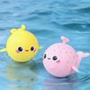 Squeeze Toy Whale Shape Slow Rebound Decompression Toy Bright Color Stress Relief Ball Desktop Ornament