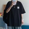 Li-Ning Fashionable Loose Comfortable Breathable Short Sleeve T-Shirt Men tops Black AHSW877-1