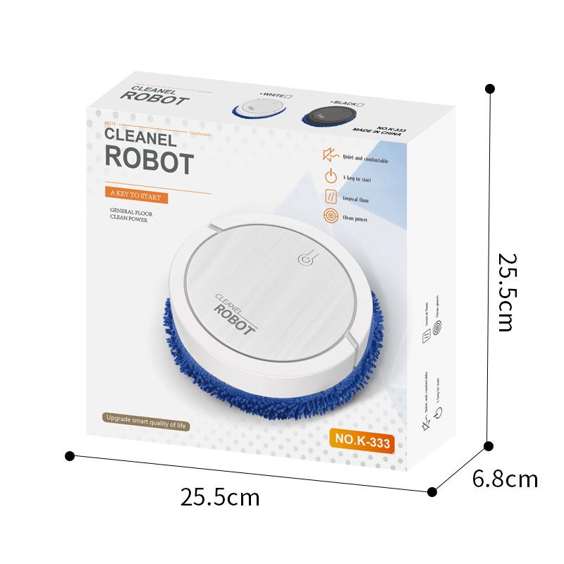 Smart Dual-Use Robot Sweeper & Mop - Wet/Dry, USB Rechargeable