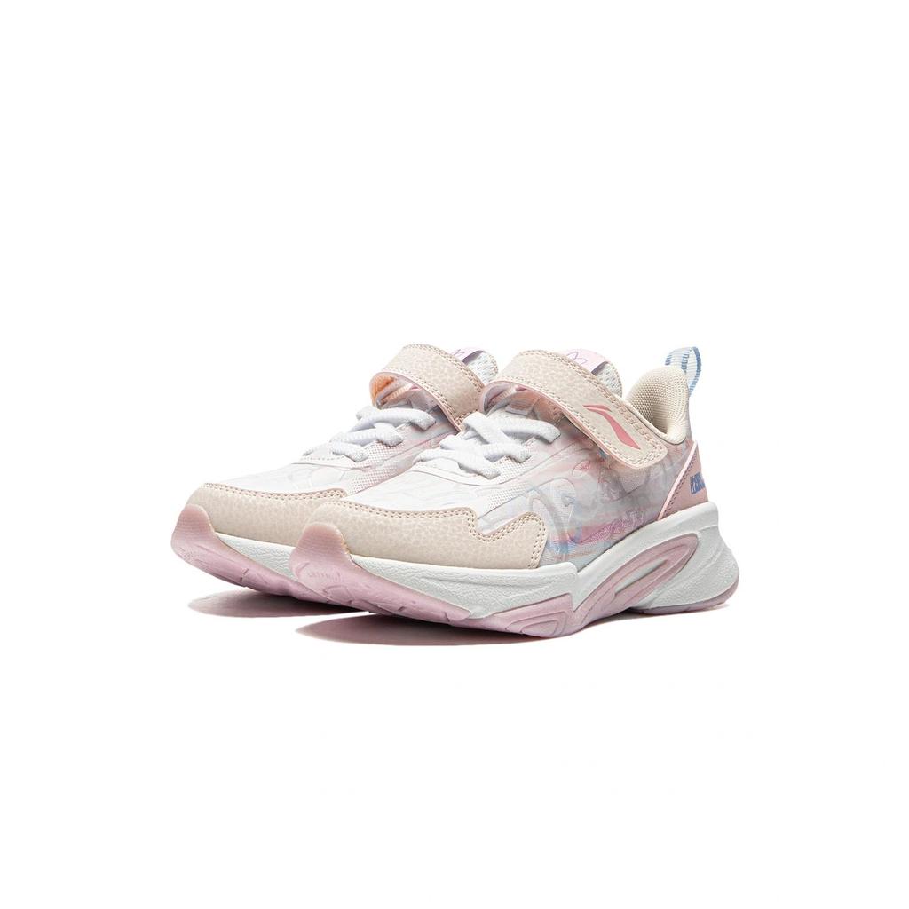 Li Ning Kids Night Elf 4 Sports Lifestyle Comfortable Lightweight Slip Resistant Shock Absorbing Durable Waterproof Low Top Outdoor Shoes YKNU072-12