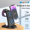Multi-Device Wireless Charger and Stand for iPhone, AirPods, and Apple Watch