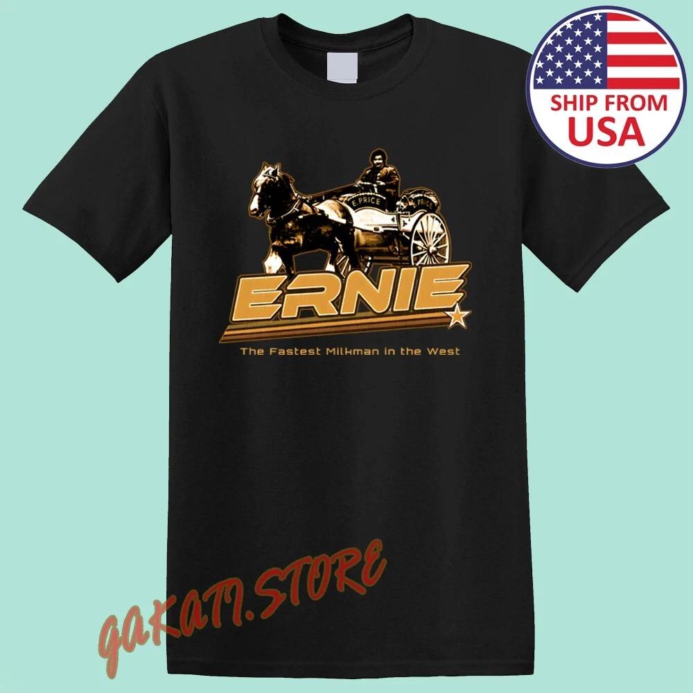 Ernie The Fastest Milkman Men s Black Size S-5XL S