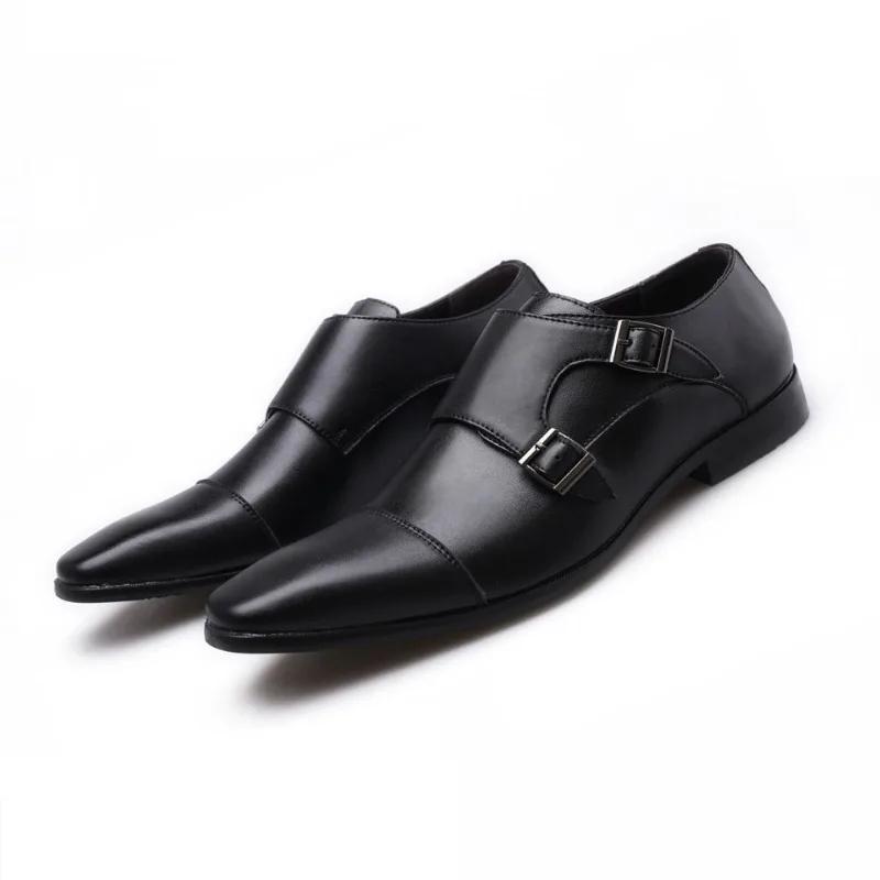 Men's Office Formal Shoes Classic Men's Leather Shoes 2025 Hot Comfortable Durable Male Social Shoes Zapatos De Vestir Hombre