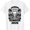 Senior Sunrise 2025 High School 12th Twelfth Grade T-Shirt(1)
