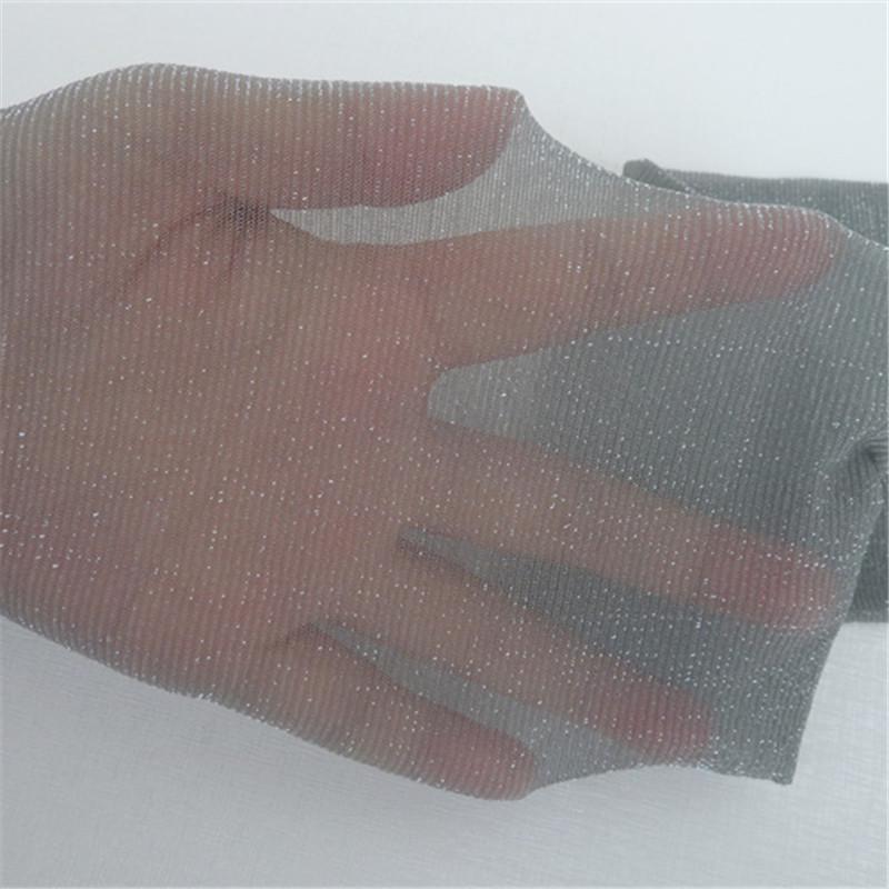 Spring Summer Shimmering Transparent Anti-Snag Stockings: European & American Style
