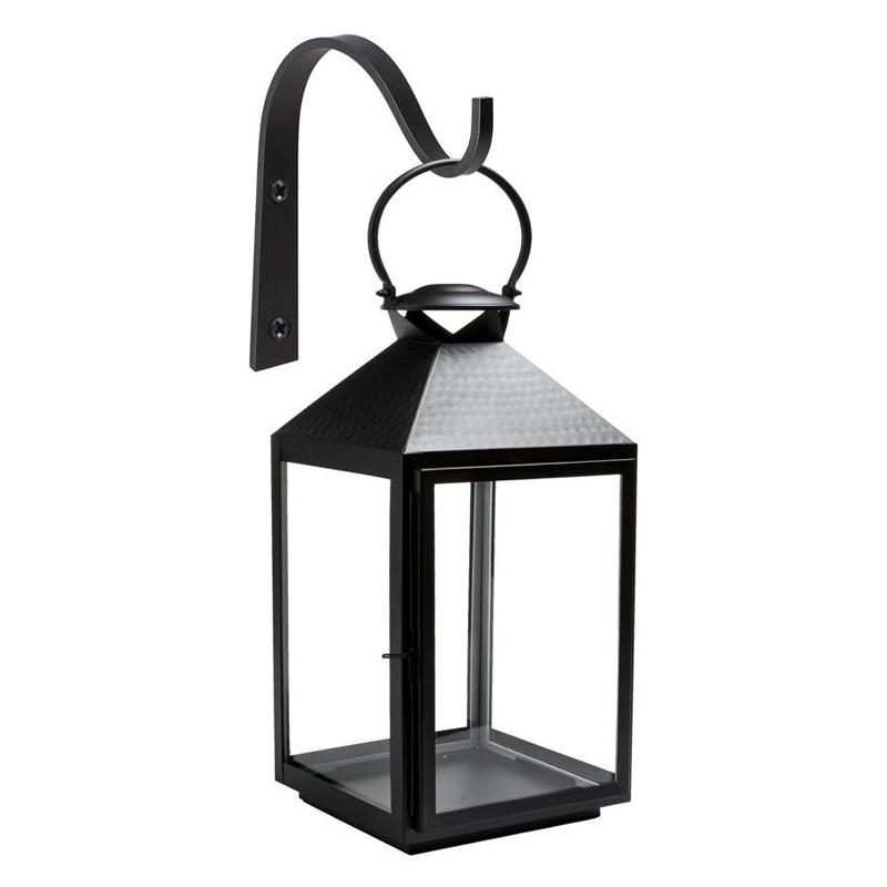 10Pcs//Set Wrought Wall Iron Hooks for Hanging Lantern Coat Garden Planter Decor