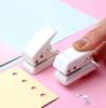 Single Hole Puncher for Studying Postgraduate Entrance Exam Loose Leaf Paper, Manual Puncher, Small Size Puncher