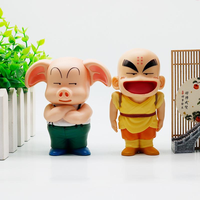 Hot Anime Dragon Ball Super Figure Son Goku/krillin/Bulma Action Figural PVC Toys  Playsets Desktop Statue Collection Decoration Doll Gift Presents