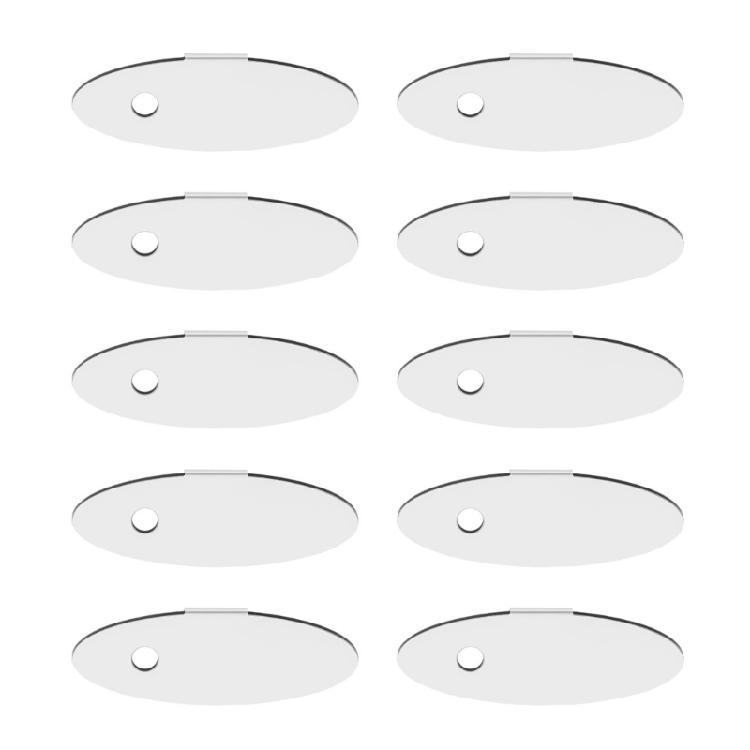 10pack Stainless Steel Brake Adjuster Antiskid Wear Resistant Bike Brakes Pad for Enhancing Performances