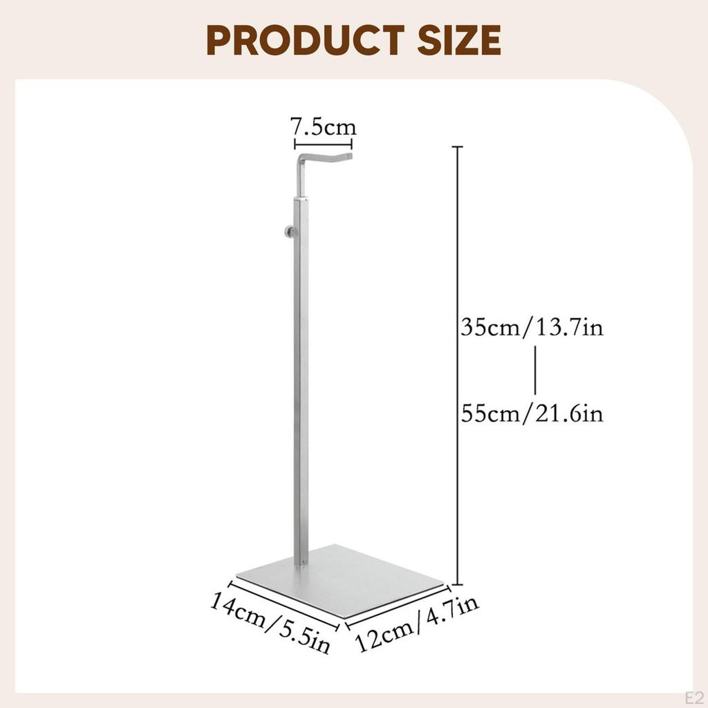 Taschenaussteller Handtaschenhalter Vielseitiges Stabiles Tischregal Metall für Schrank