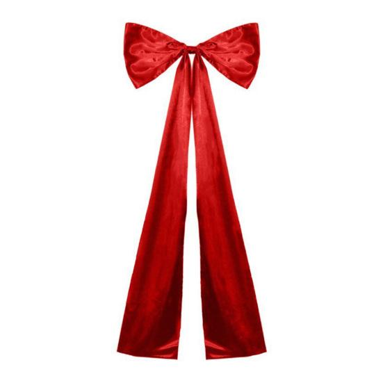 Christmas Tree Topper Bow Large Tree Topper Satin Bow Decoration for Home Wedding Birthday Party Holiday Decor