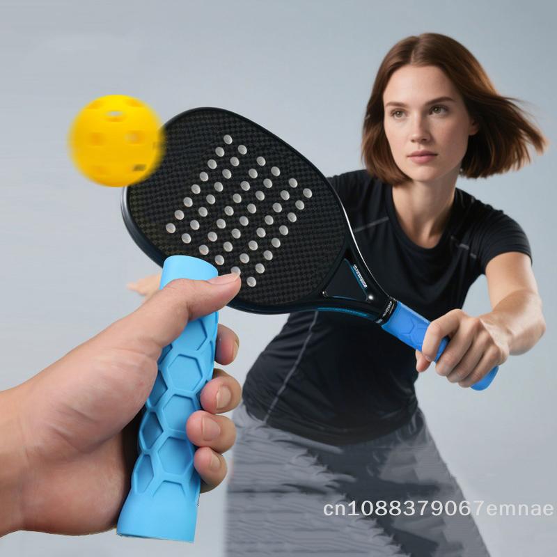 [ZYAS]Reusable Silicone Racket Grip Sleeve For Tennis Rackets, Shock-absorbing Sleeve, And Anti-slip Silicone Grip.