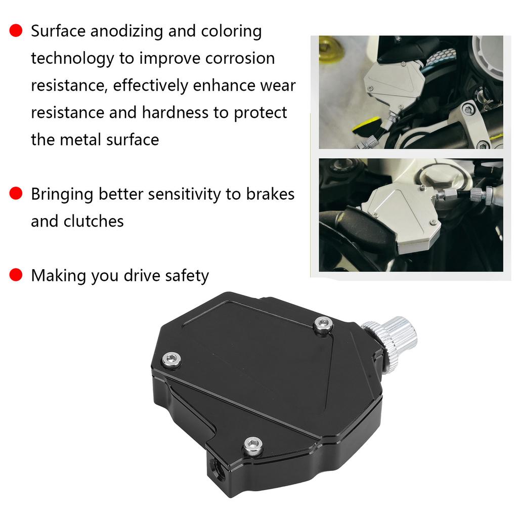 Clutch Economizer Aluminium Alloy Universal Modification for Motorcycles and ATVsBlack