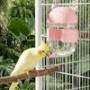 Leak-proof Parrot Water Dispenser Large Capacity Bird Drinking Cup  for Small Animal