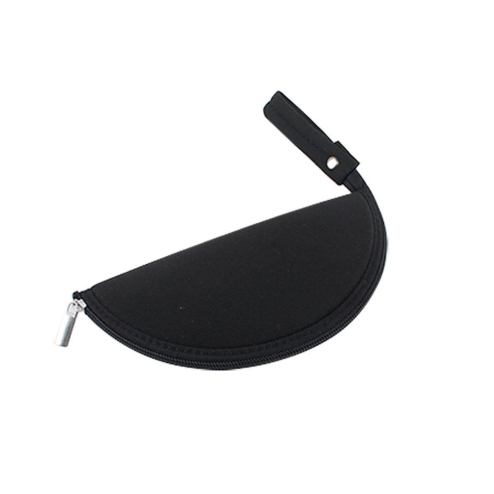 Mouse Pad Digital Storage Bag Headphone Pouch Mouse Case Portable Data Cables Bag For Travel чёрный