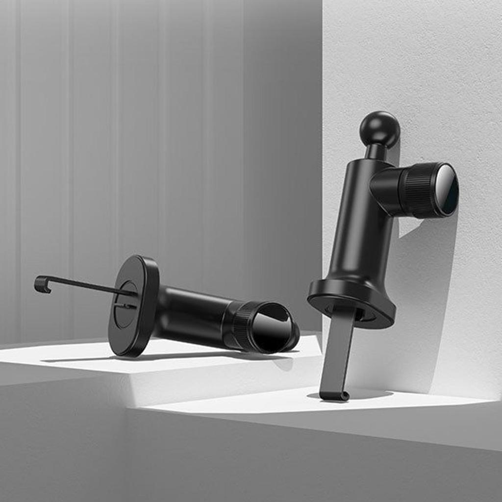 Air Vent Car Phone Holder 360 Degree Rotating Clip Mount with Extended Hook Universal Smartphone Stand for Car Truck Dashboard