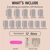24pcs Halloween Red Blood Droplet Fake Nails White French Tip Press On Nails, Coffin Long False Nails For Women Girls Halloween Party Nail Decoration