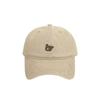 Vintage Cotton Baseball Hat With Animal Embroidery For Spring Outings