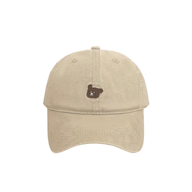 Vintage Cotton Baseball Hat With Animal Embroidery For Spring Outings