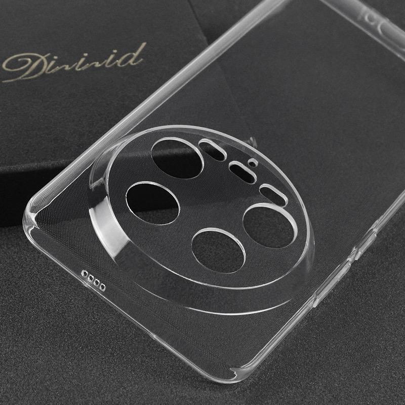 For Xiaomi 14 Ultra Case Clear Slim-Fit TPU Drop Protection Phone Protective Cover