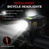 MTB Road Bike Headlight USB Charging Cycling Safety Front Lamp 100LM Bike Handlebar Flashlight Waterproof Bicycle Accessories