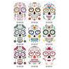 Cross Border Halloween Scene Tattoo Stickers Waterproof Sweat Day Of Dead Makeup Ball Funny Facial