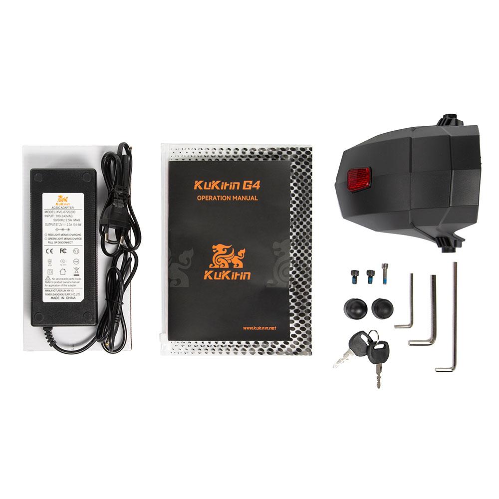 KuKirin G4 (Versione 2025) Monopattino Elettrico, Motore 2000W, Batteria 60V 20Ah, Pneumatici 11 pollici, Velocità Massima 70km/h, Autonomia 75km