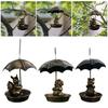 Bird Feeder Outdoor Weather Resistance Birdbath for Garden Balcony Gift