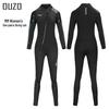 Ouzo Men's 3mm Long-Sleeve One-Piece Wetsuit