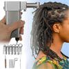 Máquina de Dreadlocks com 20 Agulhas de Crochê Automáticas, Fabricante Elétrico para Trançar Cabelo Sintético 16mm-C
