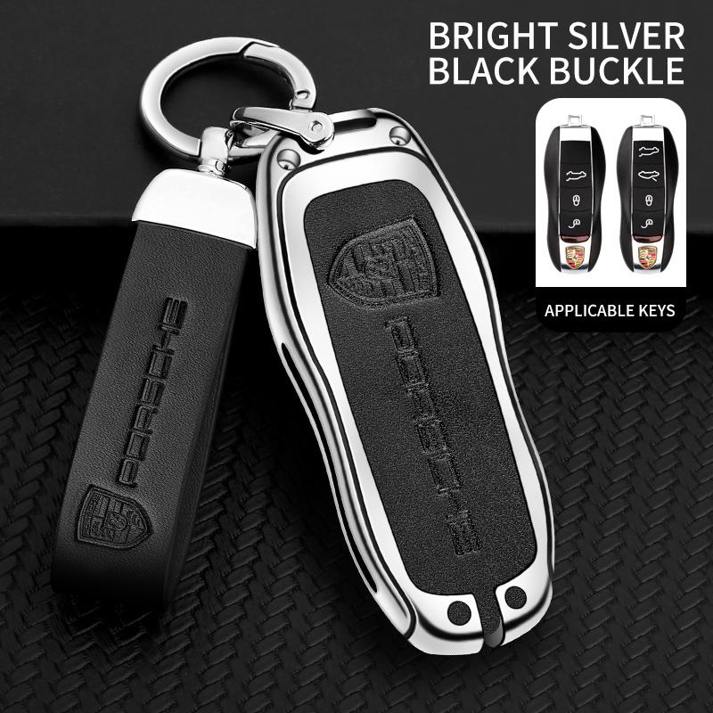 Auto Smart Key Hülle Schale Für Porsche Panamera Spyder Carrera Macan Boxster Cayman Cayenne 911 970 981 Schlüsselanhänger Zubehör
