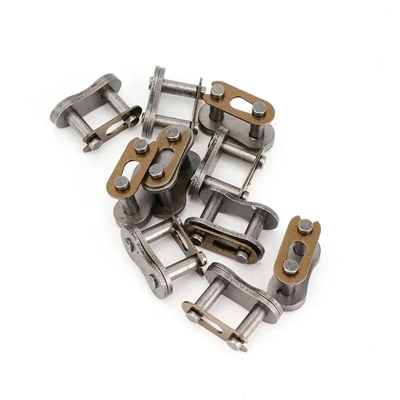 5pcs/solt 25H T8F 420 428 428H 520 530 Chain Master Link Pocket Dirt Pit ATV Quad Go Kart E Gas Scooter Motorcycle
