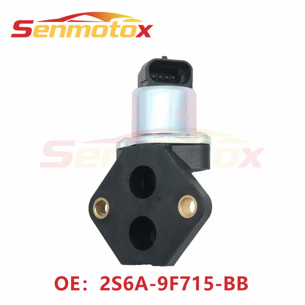 2S6A-9F715-BB Idle Air Speed Control Valve 2S6A9F715BB 2S6A9F715BA/AC4449 For Ford Fiesta Ka 1.3 Street Ka 1.6 Auto Accessories