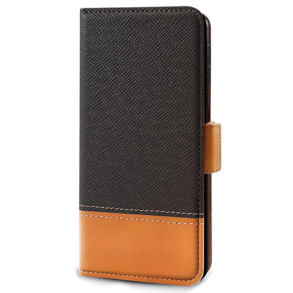 For Xiaomi Poco C75 4G/Redmi 14R 5G/14C 4G Case Color Splicing PU Leather Wallet Phone Cover