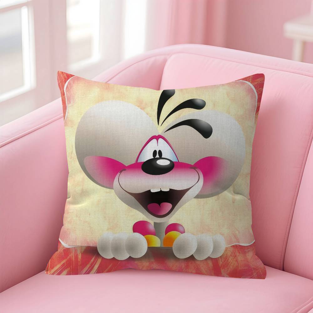 Cartoon D-Diddl Love Cute Kawaii Pillow Anime Pillow Sofa Bed Head Pillow Cover Cushion Cover Fashion