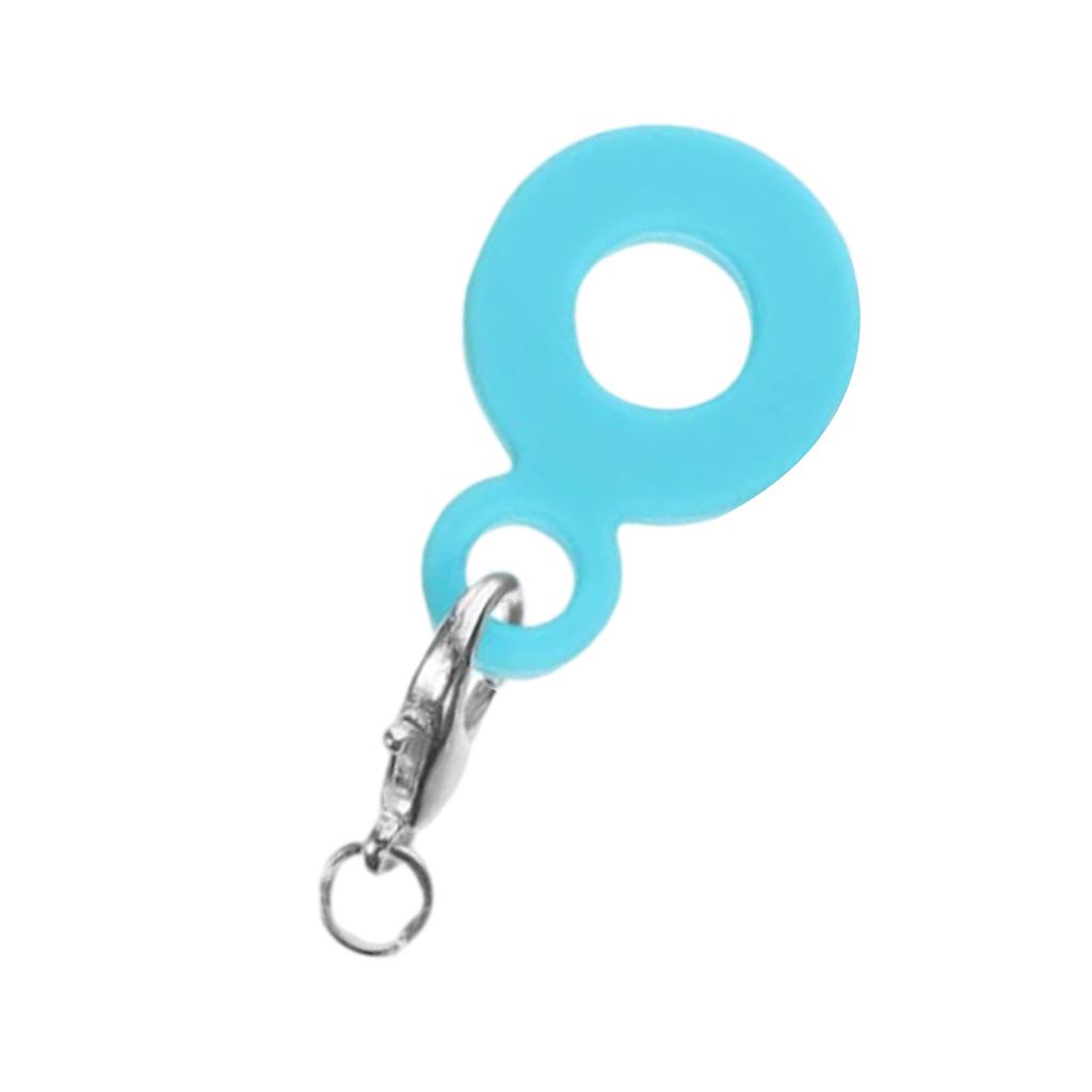 Silicone Straw Charm Hanging Cup Pendant Keychain Accessory Straw Decorative Pendant Suitable for Drinkware Decoration