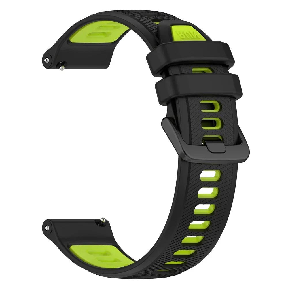 20mm 22mm Silicone Strap For Garmin Venu 3 Band Forerunner 265 255 Music Vivoactive 4 For Garmin Venu Sq 2 Plus Replace Bracelet