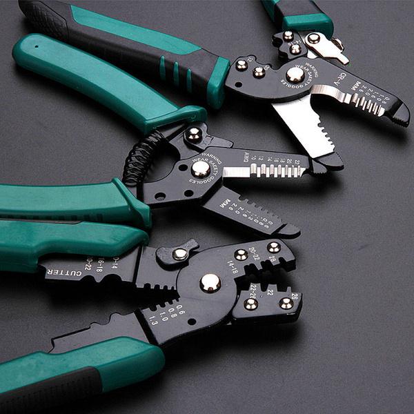 Многофункциональный кабель Crimper Cutter Wire Stripper Decrustation Pliers Repair Tool Pliers Cable – купить по низким ценам в интернет-магазине Joom