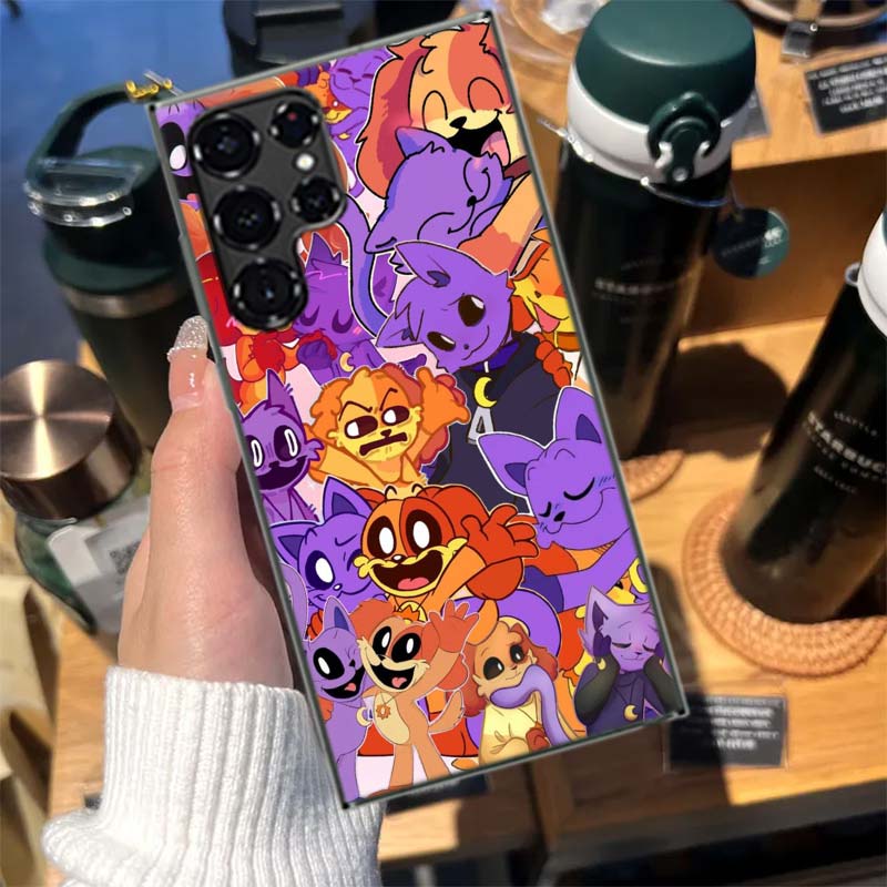 

Catnap and Dogday Cute Cases Phone Case for Samsung Galaxy S26 Ultra S25 Edge S24 S23 FE S21 Plus S20 S22 S10 Cover TPU Capa She Samsung S23 Ultra