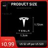 Bilklistermärke Bil Ratt Bil Fönsterbrytare Knopp Klistermärke för Tesla Roadster Invader Coil Mod WYE Modell 3 2022 S X Y S